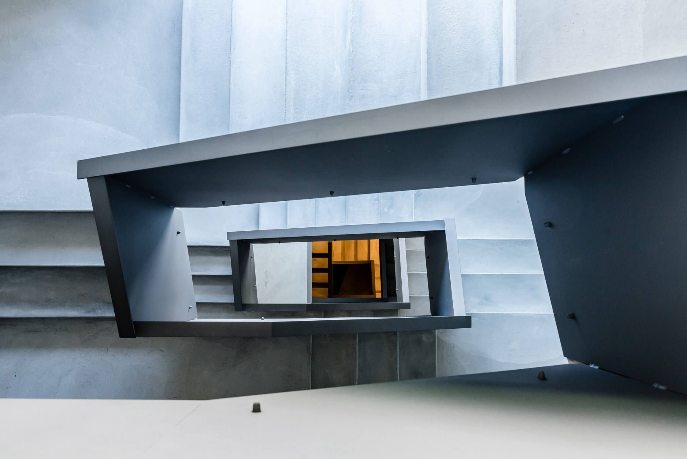 Treppe, MFH Ochsen, Engelburg SG, Ostschweiz, Architektur